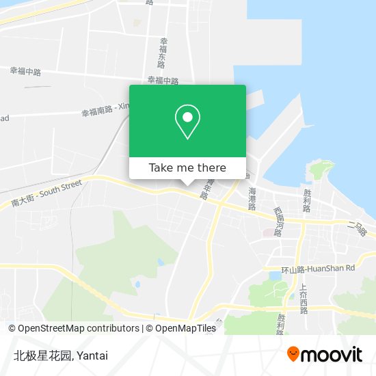 北极星花园 map