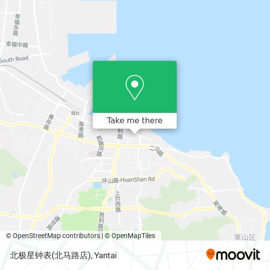 北极星钟表(北马路店) map