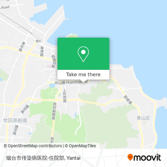 烟台市传染病医院-住院部 map