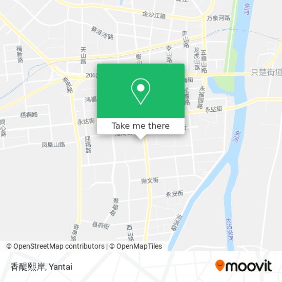香醍熙岸 map