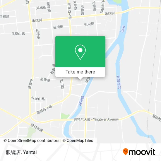 眼镜店 map