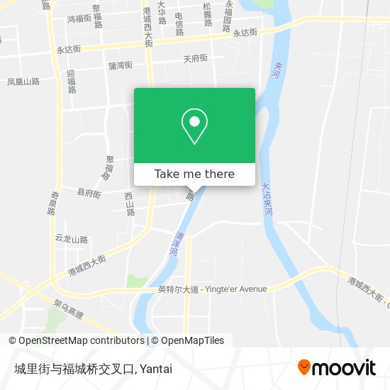 城里街与福城桥交叉口 map