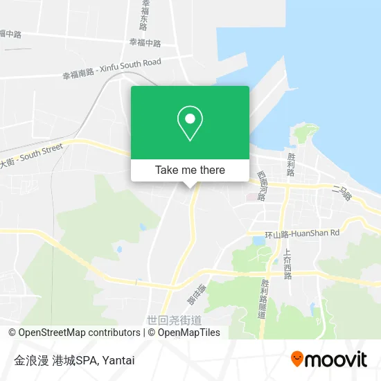 金浪漫 港城SPA map