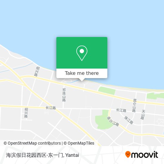 海滨假日花园西区-东一门 map