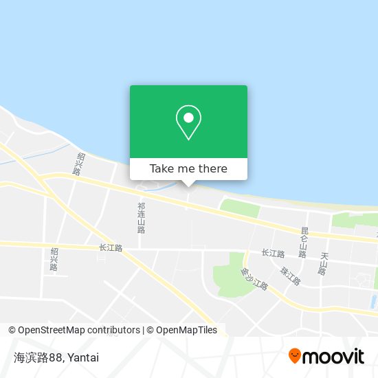 海滨路88 map