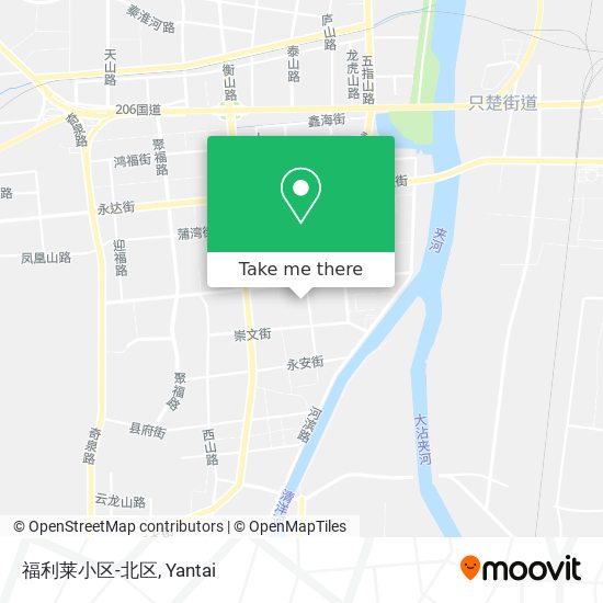 福利莱小区-北区 map