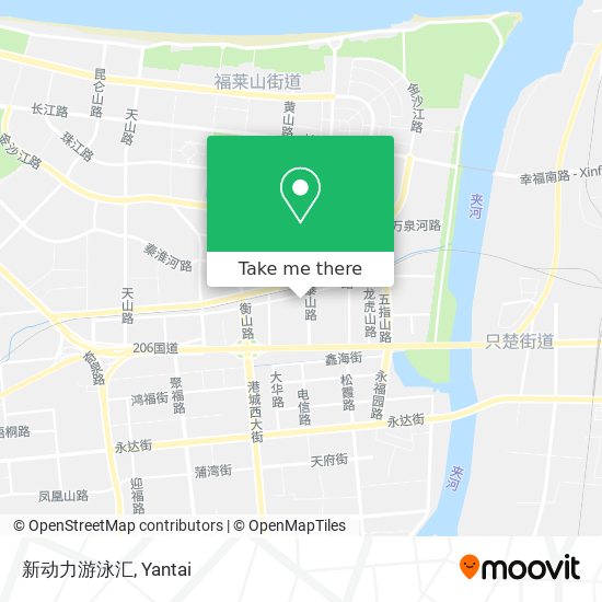 新动力游泳汇 map