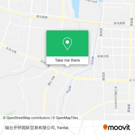 烟台开怀国际贸易有限公司 map