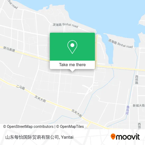 山东每怡国际贸易有限公司 map