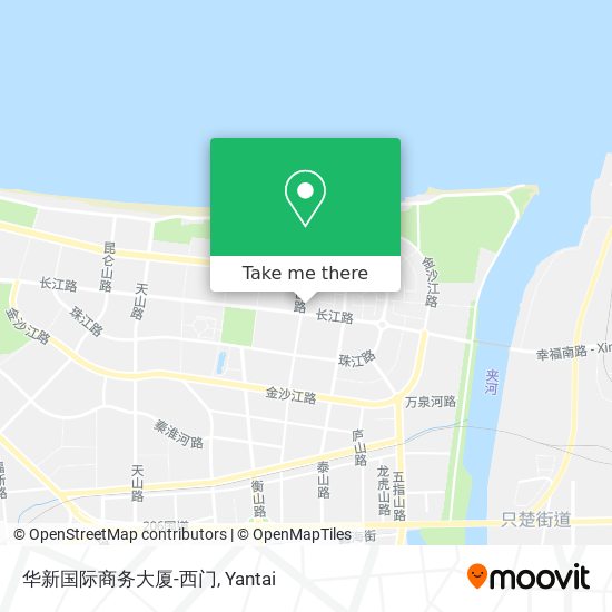 华新国际商务大厦-西门 map