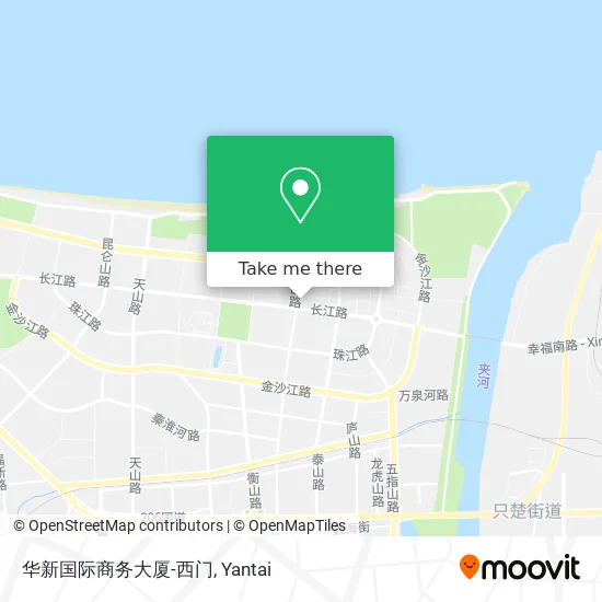 华新国际商务大厦-西门 map
