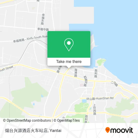 烟台兴源酒店火车站店 map