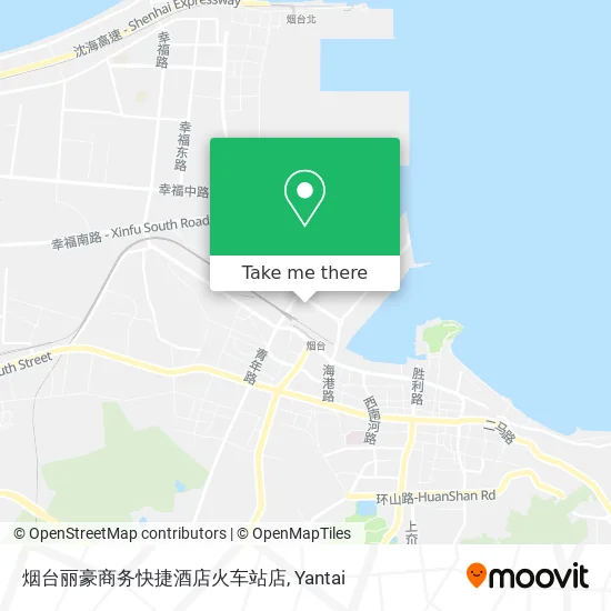 烟台丽豪商务快捷酒店火车站店 map