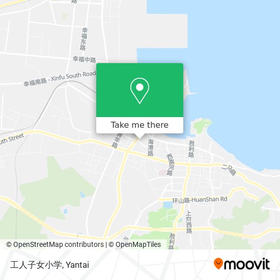 工人子女小学 map