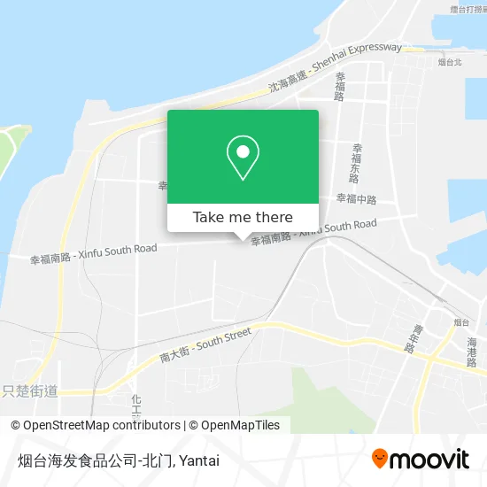 烟台海发食品公司-北门 map