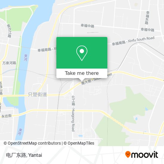 电厂东路 map