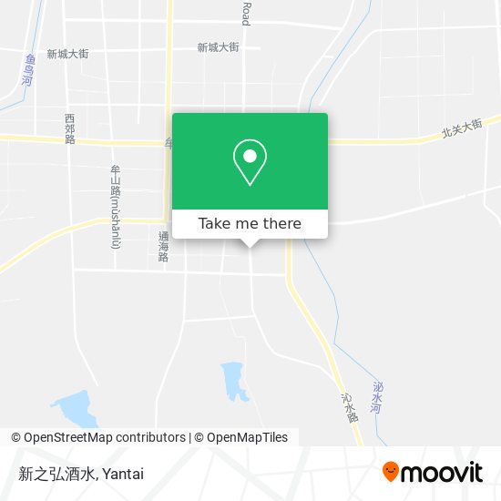 新之弘酒水 map