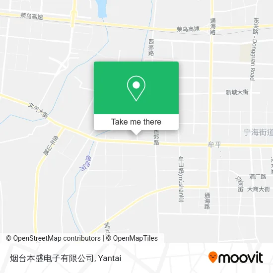 烟台本盛电子有限公司 map