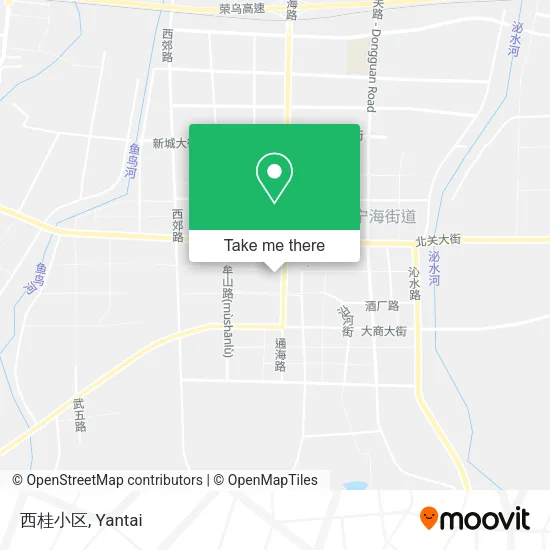 西桂小区 map