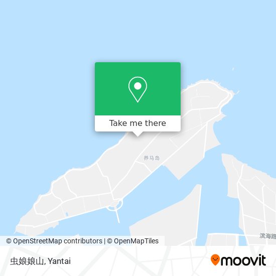 虫娘娘山 map