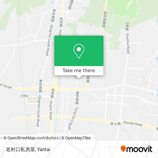 老村口私房菜 map