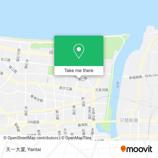 天一大厦 map