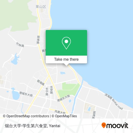 烟台大学-学生第六食堂 map
