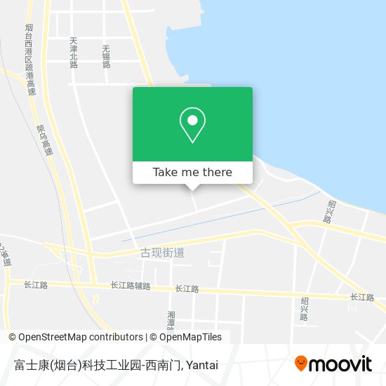 富士康(烟台)科技工业园-西南门 map