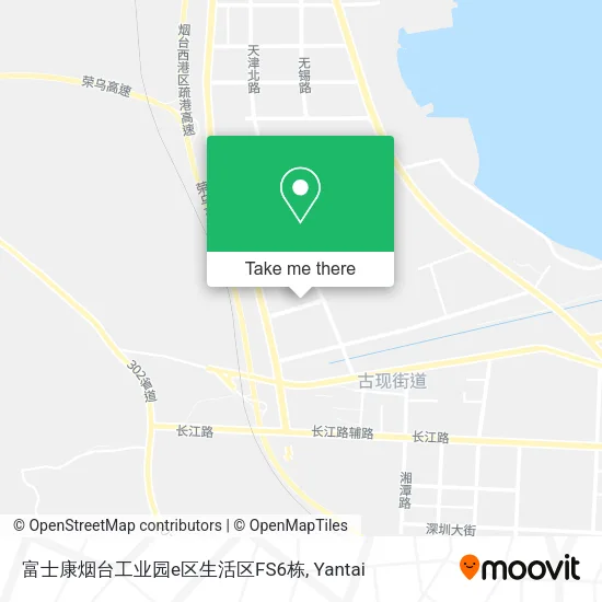 富士康烟台工业园e区生活区FS6栋 map