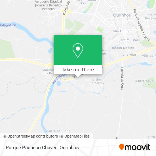 Parque Pacheco Chaves map