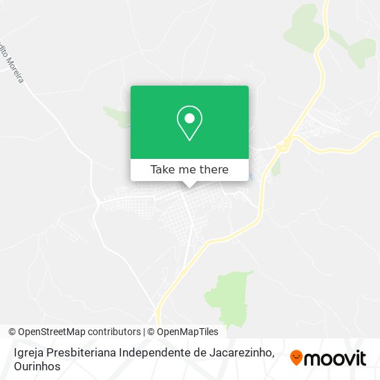 Igreja Presbiteriana Independente de Jacarezinho map