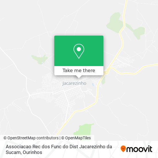 Associacao Rec dos Func do Dist Jacarezinho da Sucam map