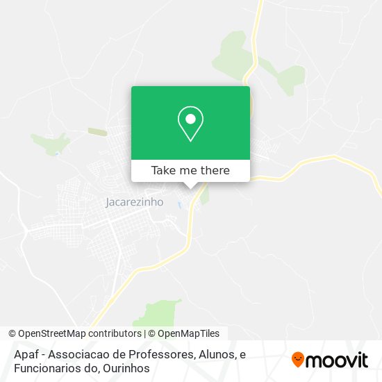 Apaf - Associacao de Professores, Alunos, e Funcionarios do map