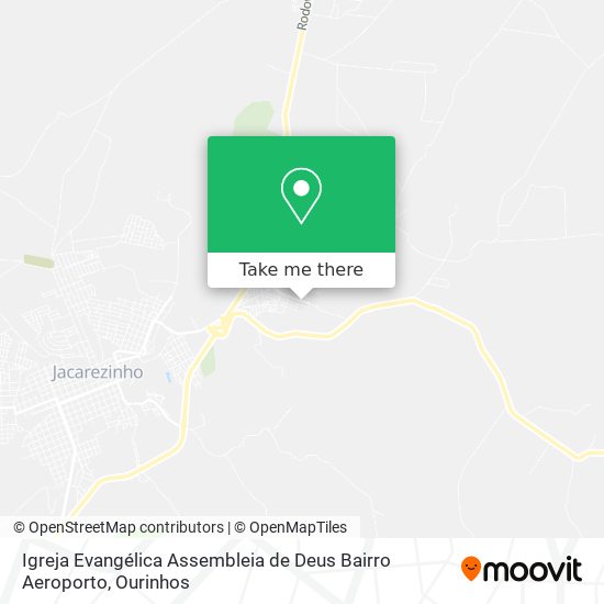 Igreja Evangélica Assembleia de Deus Bairro Aeroporto map