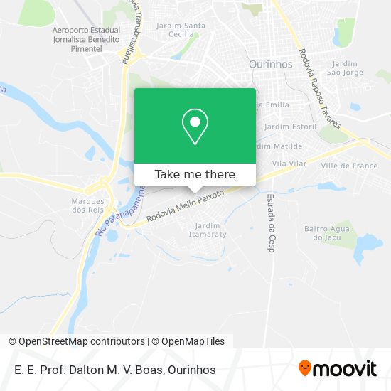 E. E. Prof. Dalton M. V. Boas map