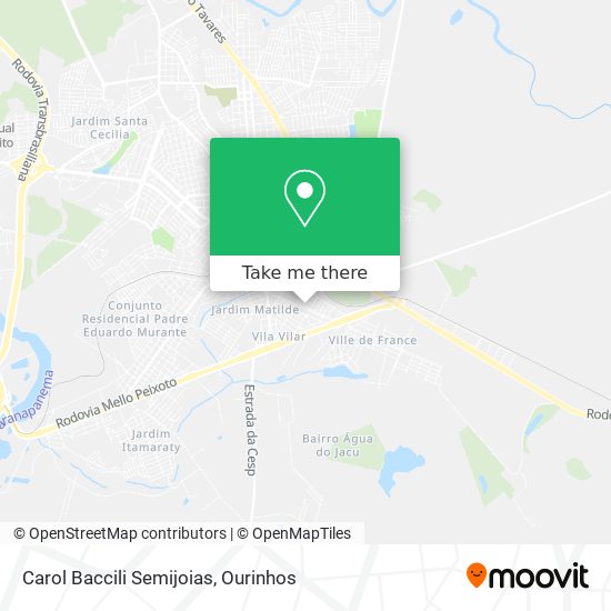Carol Baccili Semijoias map