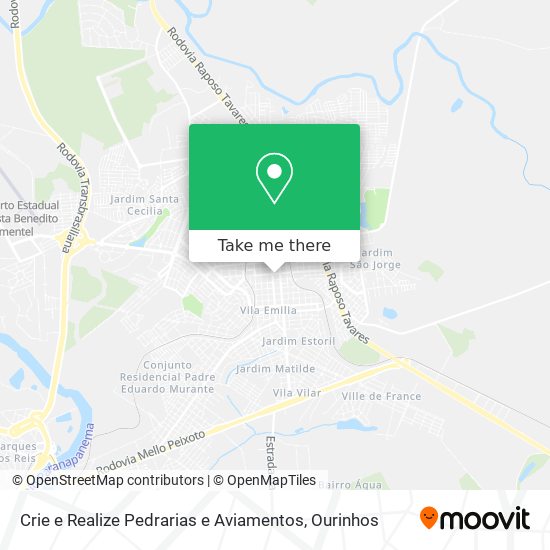 Crie e Realize Pedrarias e Aviamentos map