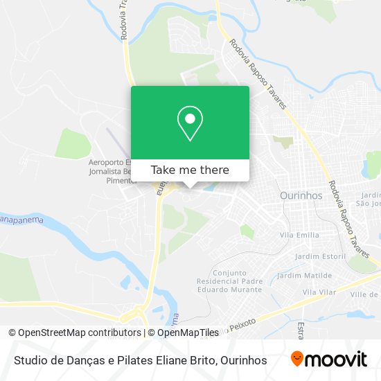 Studio de Danças e Pilates Eliane Brito map