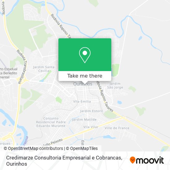 Credimarze Consultoria Empresarial e Cobrancas map