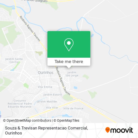 Souza & Trevisan Representacao Comercial map