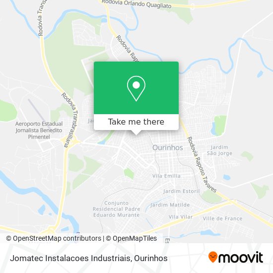 Jomatec Instalacoes Industriais map