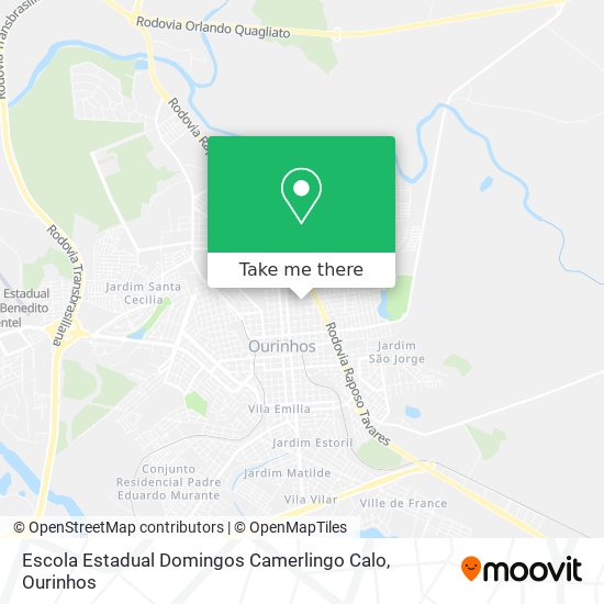 Escola Estadual Domingos Camerlingo Calo map