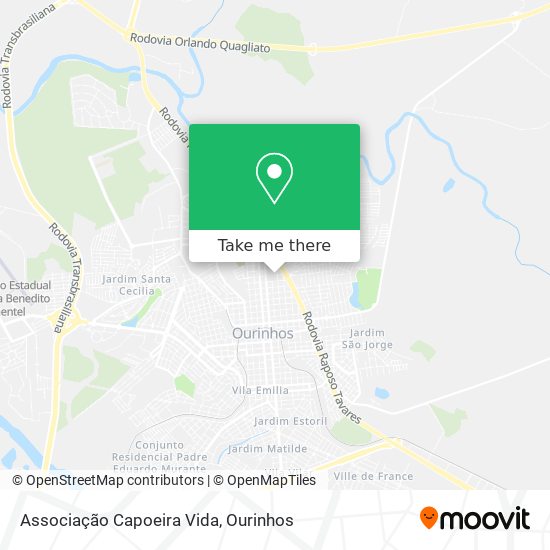 Associação Capoeira Vida map