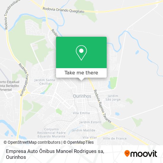 Empresa Auto Ônibus Manoel Rodrigues sa map
