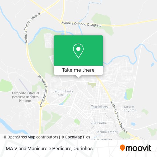 MA Viana Manicure e Pedicure map