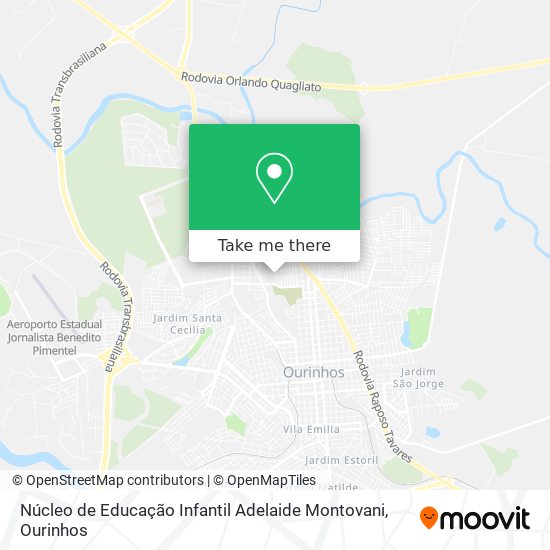 Núcleo de Educação Infantil Adelaide Montovani map