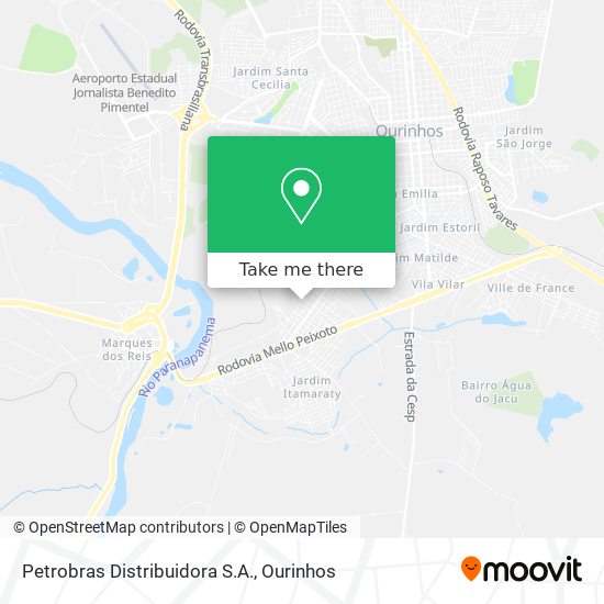 Petrobras Distribuidora S.A. map