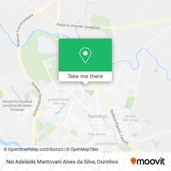 Nei Adelaide Mantovani Alves da Silva map