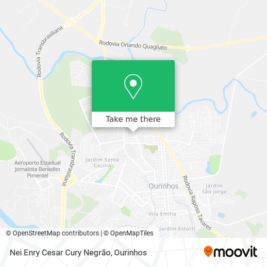 Nei Enry Cesar Cury Negrão map