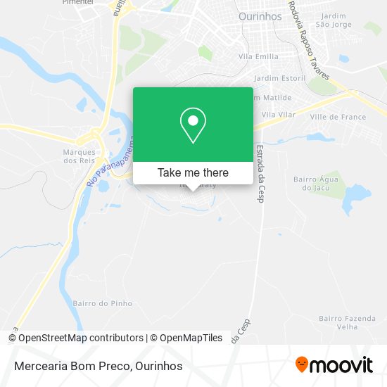 Mercearia Bom Preco map